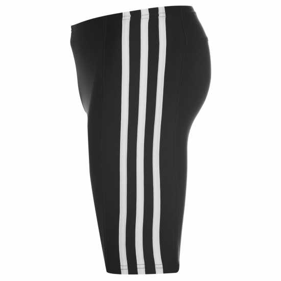 Adidas Boys Fitness 3-Stripes Swim Jammer Black/White Детски бански и бикини