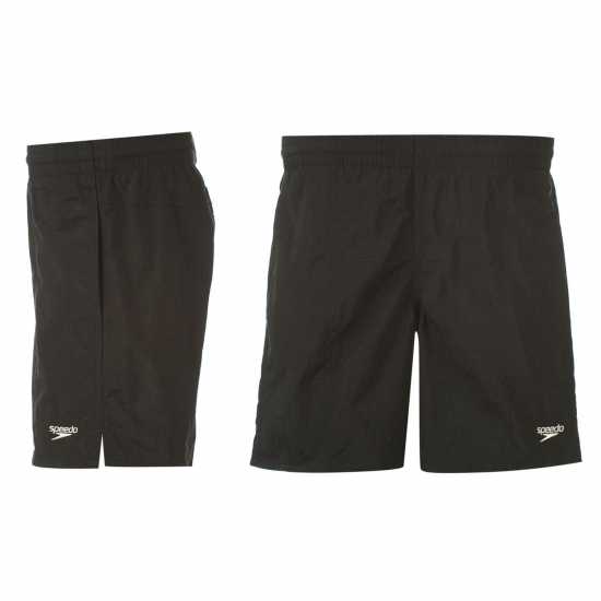 Детски бански и бикини Speedo Kids Essentials 13 Watershort Черно Speedo Kids Essentials 13 Watershort Черно Детски бански и бикини