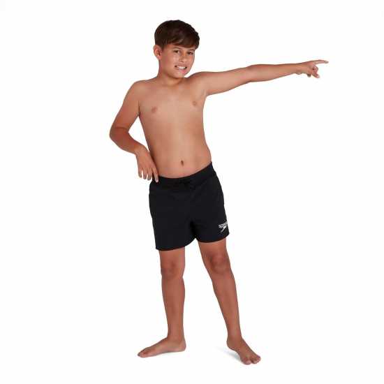 Детски бански и бикини Speedo Kids Essentials 13 Watershort Черно Speedo Kids Essentials 13 Watershort Черно Детски бански и бикини