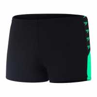 Speedo Мъжки Шорти Bm Logo Aquashorts Mens Black/Green Мъжки къси панталони