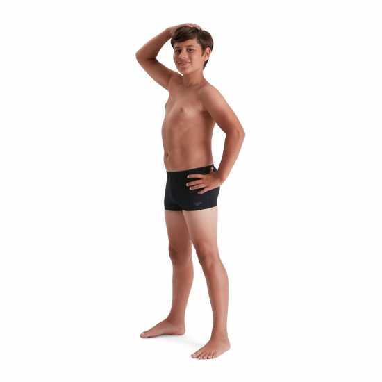 Speedo Момчешки Къси Гащи Eco Endurance Plus Aqua Shorts Junior Boys Black Детски бански и бикини