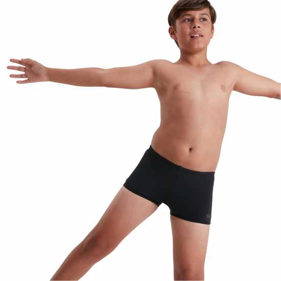 Speedo Момчешки Къси Гащи Eco Endurance Plus Aqua Shorts Junior Boys Black Детски бански и бикини