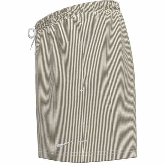 Nike Swim Breaker Ripple  Swim Breaker Mens Ripple Texture 5 Brief-Lined Volley Short  