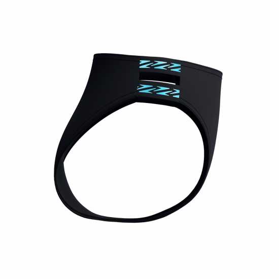 Дамски бански Speedo Solid Logo Elastic High Waist Bottom Спидо Черно Speedo Solid Logo Elastic High Waist Bottom Спидо Черно Дамски бански