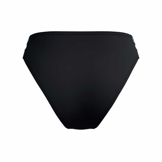 Дамски бански Speedo Solid Logo Elastic High Waist Bottom Спидо Черно Speedo Solid Logo Elastic High Waist Bottom Спидо Черно Дамски бански