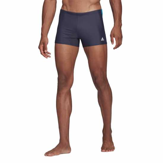 Adidas Мъжки Плувни Боксерки Colour Block Swimming Boxers Mens Shadow Navy Мъжки плувни шорти и клинове