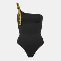 Дамски бански Off White Logo Asymmetric Swimsuit Off White Logo Asymmetric Swimsuit Дамски бански