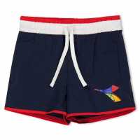 Diadora Ju.beach Short Fregio Juniors Blue Frieze 