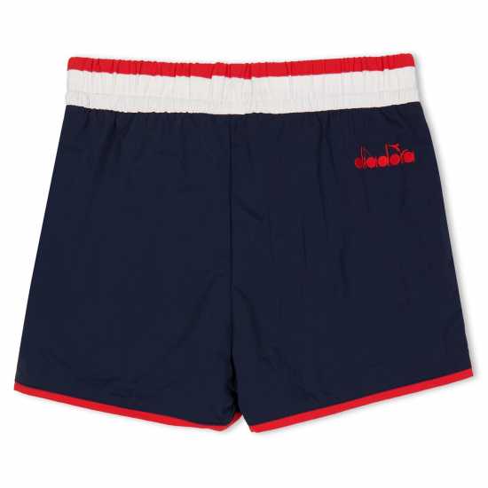 Diadora Ju.beach Short Fregio Juniors Blue Frieze 