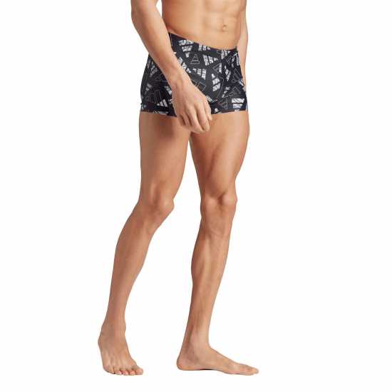 Adidas Мъжки Боксерки Logo Graphic Swim Boxers Mens  Мъжки плувни шорти и клинове