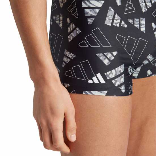 Adidas Мъжки Боксерки Logo Graphic Swim Boxers Mens  