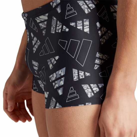 Adidas Мъжки Боксерки Logo Graphic Swim Boxers Mens  