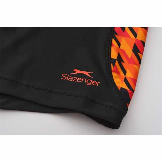 Slazenger Pl Boxer Mens Черно/Червено Мъжки плувни шорти и клинове