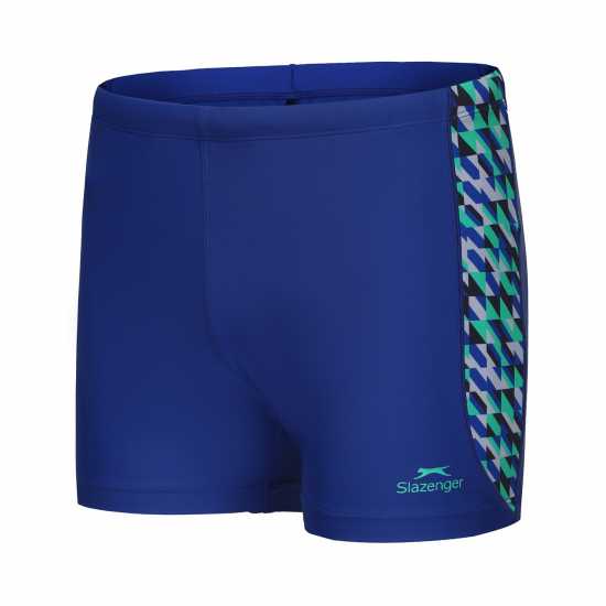 Slazenger Pl Boxer Mens Синьо/Синьо Мъжки плувни шорти и клинове