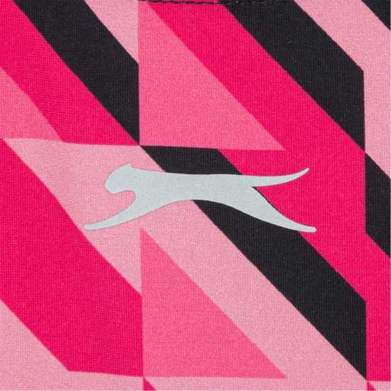 Slazenger Sb Swimsuit Jn53 Черно/Розово Детски бански и бикини