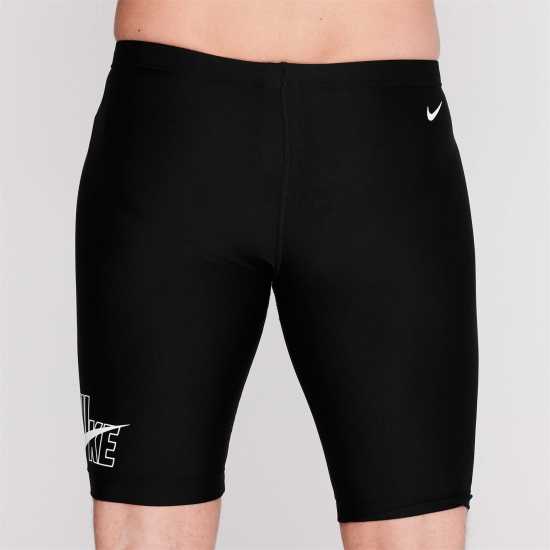 Мъжки плувни шорти и клинове Nike Мъжки Плувен Клин Logo Jammers Mens Черно Nike Мъжки Плувен Клин Logo Jammers Mens Черно Мъжки плувни шорти и клинове