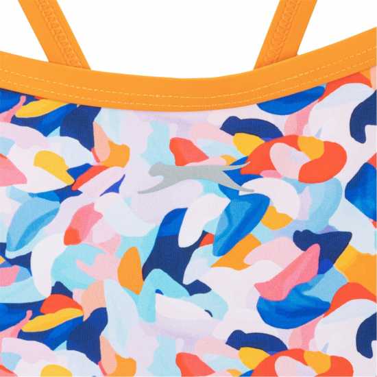 Slazenger Thn Strap Jn53 Лилаво Детски бански и бикини