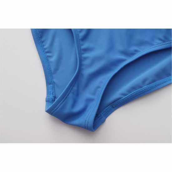 Slazenger Pl Racerback Junior Girls Синьо/Синьо Детски бански и бикини