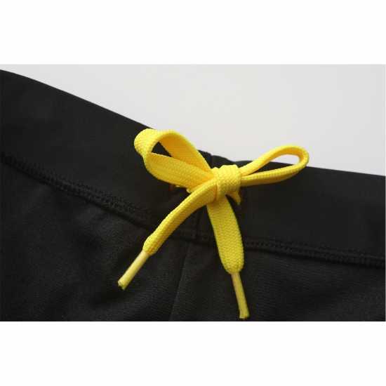 Slazenger Детскоюношески Плувен Клин Pl Jammer Junior Boys Черно/Жълто Детски бански и бикини