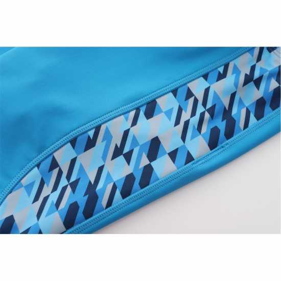 Slazenger Детскоюношески Плувен Клин Pl Jammer Junior Boys Синьо/Бяло Детски бански и бикини