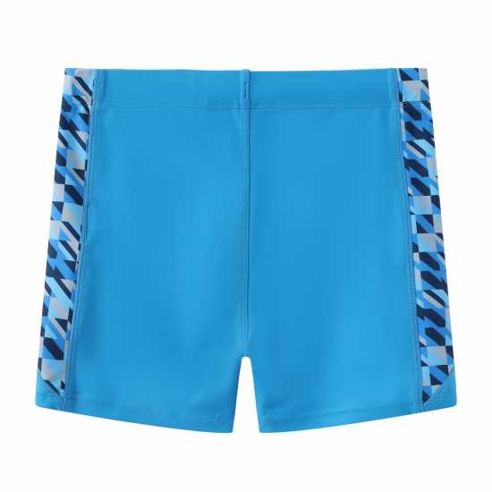 Детски бански и бикини Slazenger Pl Boxer Junior Boys Синьо/Бяло Slazenger Pl Boxer Junior Boys Синьо/Бяло Детски бански и бикини