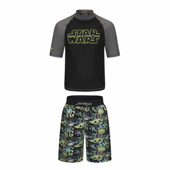 Детски бански и бикини Character 2 Piece Swim Rash Set Junior Character 2 Piece Swim Rash Set Junior Детски бански и бикини