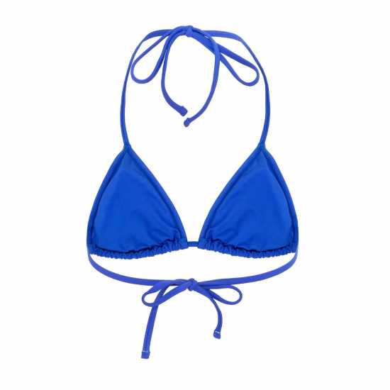 Soulcal Tie Bikini Top Ld53 Синьо Дамски бански