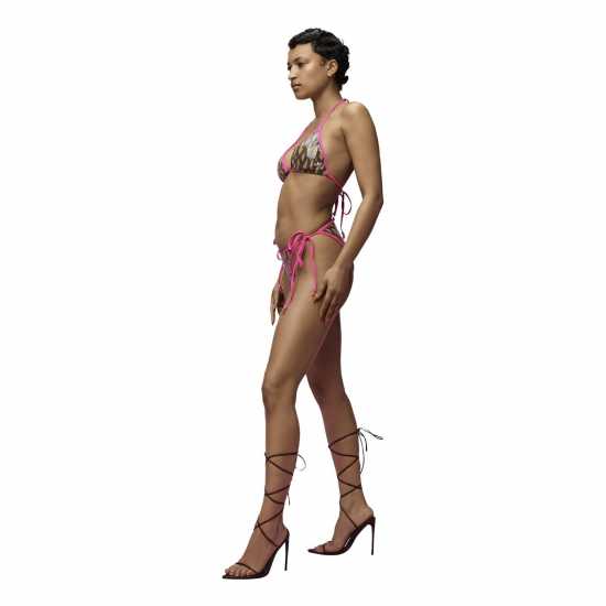 Adidas Originals Sequin Monogram Bikini Top Womens  