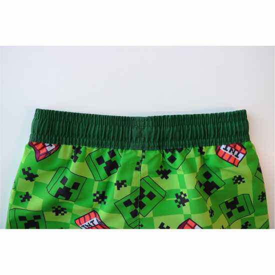 Character Unisex Kids' Swim Shorts Minecraft 