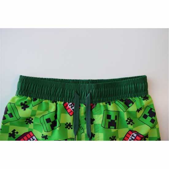 Character Unisex Kids' Swim Shorts Minecraft 