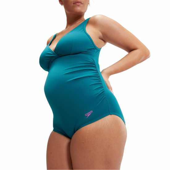Speedo V-Neck Maternity U-Back Swimsuit Womens  Дамски бански
