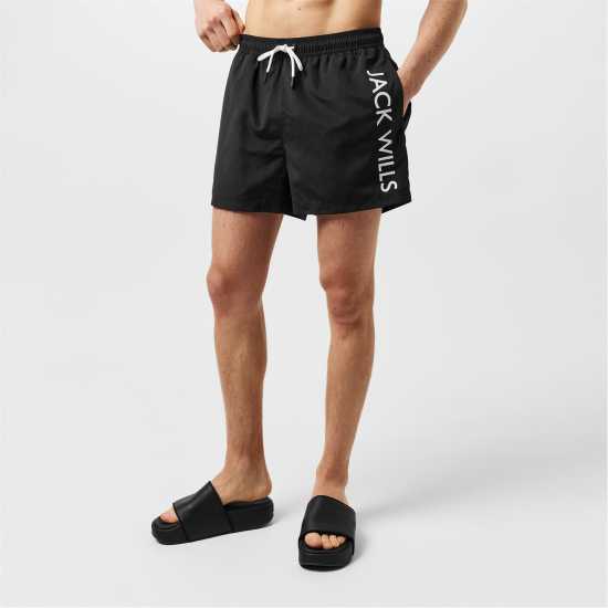 Jack Wills Logo Swim Short Mens  Мъжки плувни шорти и клинове