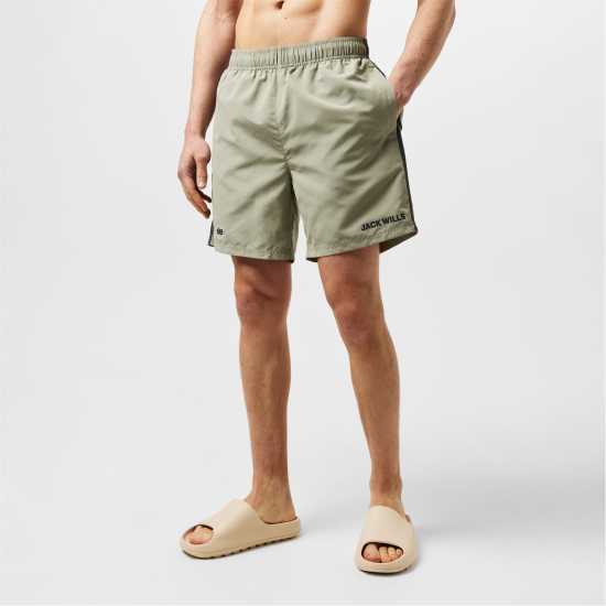 Jack Wills Side Stripe Swim Shorts  Мъжки плувни шорти и клинове