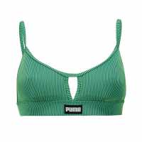 Puma Peek-A-Boo Top Ld99 Green Combo Дамски бански