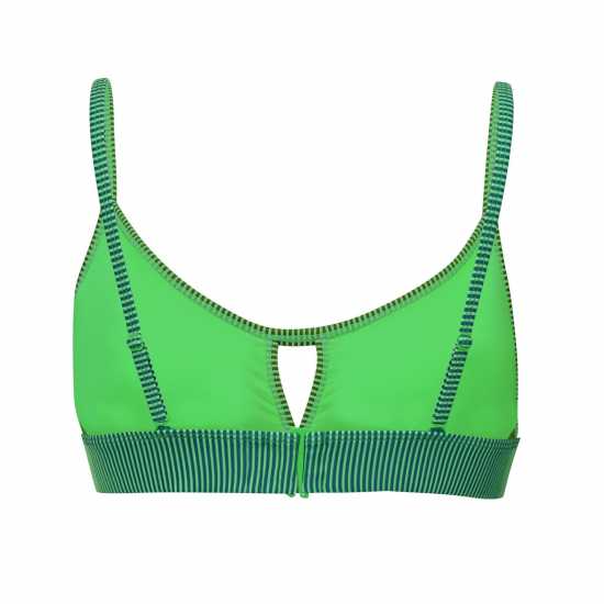 Puma Peek-A-Boo Top Ld99 Green Combo Дамски бански