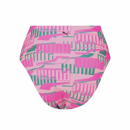 Puma High Waist B Ld99 Pink Combo Дамски бански
