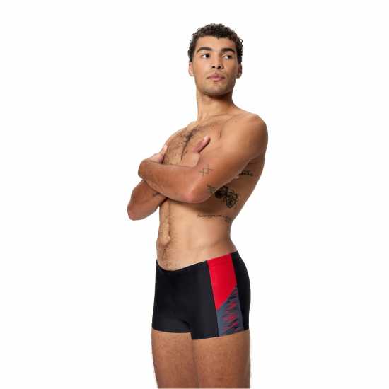 Speedo Dive Aqshort Sn62 Ant/Rish Red 