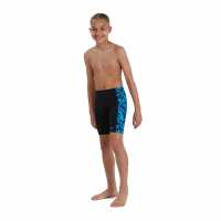 Speedo Момчешки Къси Гащи Hyperboom Logo Jammer Swim Shorts Junior Boys  Детски бански и бикини