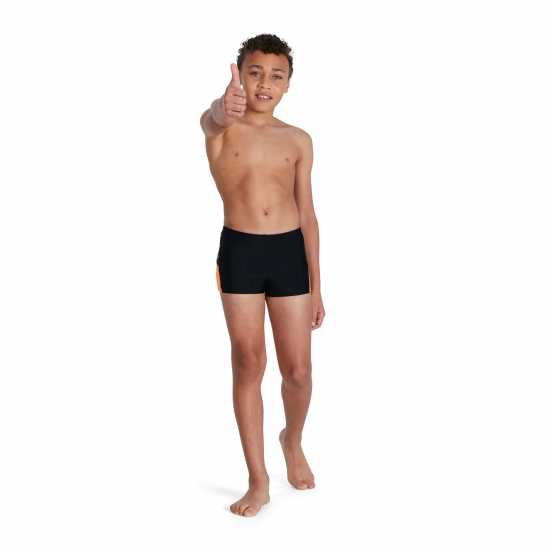Speedo Момчешки Къси Гащи Bm Logo Aqua Swim Shorts Junior Boys  - Детски бански и бикини