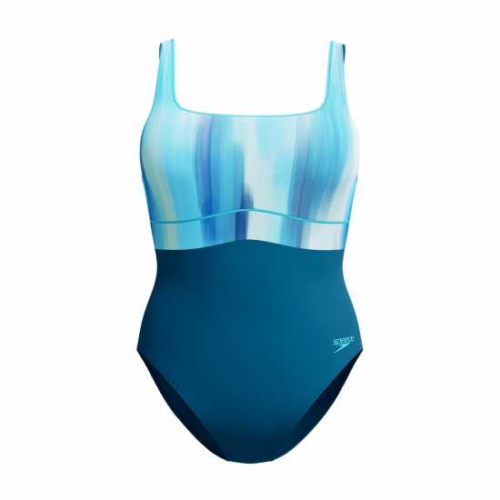 Speedo Womens Shaping Contoureclipse Printed 1 Pc  Дамски бански