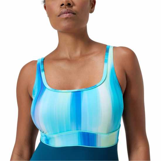 Speedo Womens Shaping Contoureclipse Printed 1 Pc  Дамски бански