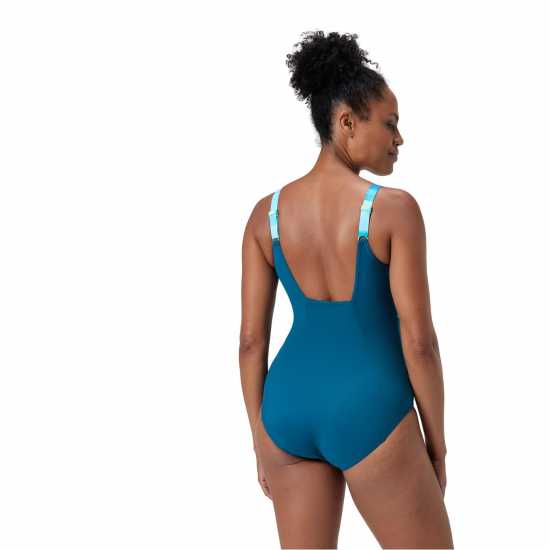Speedo Womens Shaping Contoureclipse Printed 1 Pc  Дамски бански