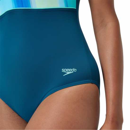 Speedo Womens Shaping Contoureclipse Printed 1 Pc  Дамски бански