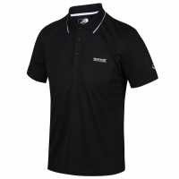 Regatta Maverick V Quick Dry T-Shirt Black Мъжко облекло за едри хора