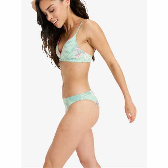 Roxy Bikini Bottoms Зелено/Кафяво Roxy Bikini Bottoms Зелено/Кафяво