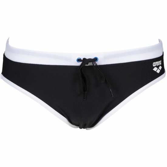Arena Swim Brief Fundamentals Borders Black White Arena Swim Brief Fundamentals Borders Black White