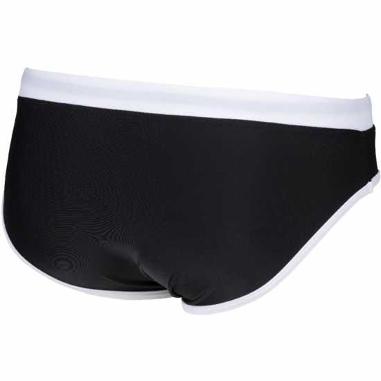 Arena Swim Brief Fundamentals Borders Black White Arena Swim Brief Fundamentals Borders Black White