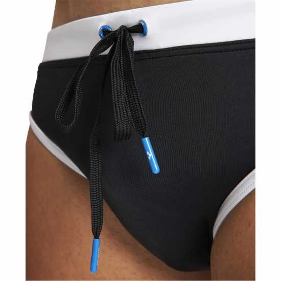 Arena Swim Brief Fundamentals Borders Black White Arena Swim Brief Fundamentals Borders Black White