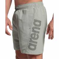 Arena Fundamentals Logo R Beach Boxer Jade Black 