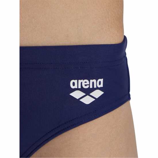 Arena Graphic Swim Briefs Navy White 